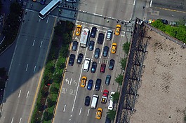 出租車,路,公路
