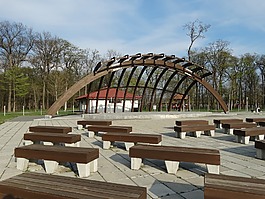 公園,露天劇場(chǎng),長(zhǎng)凳