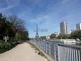 法國(guó),埃菲爾鐵塔,假期