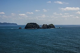 天然橋梁,俄勒岡,海景