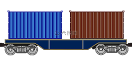 平板床,平车,铁路单位