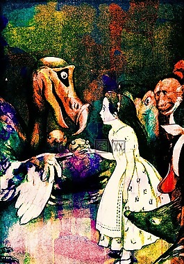 釀酒,書籍插圖,愛麗絲夢游仙境