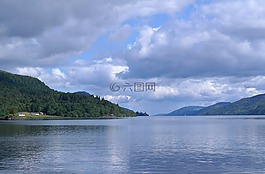 蘇格蘭,湖,安靜的