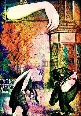 釀酒,書籍插圖,愛麗絲夢游仙境
