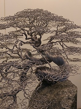 山水,雕塑,岩松