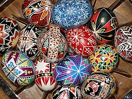 pysanky,復(fù)活節(jié)彩蛋,傳統(tǒng)的