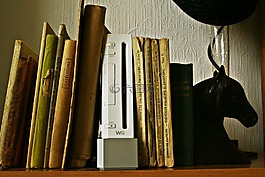 書,書擋,游戲