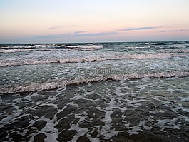 海,寬,地平線