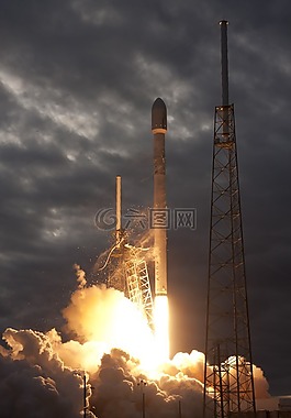 升空,火箭發(fā)射,spacex公司