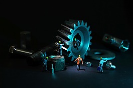 機(jī)械工程,齒輪,微型數(shù)字