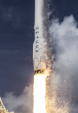 火箭發(fā)射,spacex公司,升空
