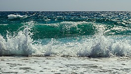 波,砸,泡沫