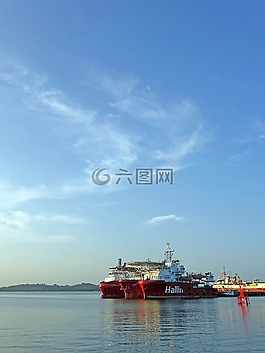 船只,海,離岸