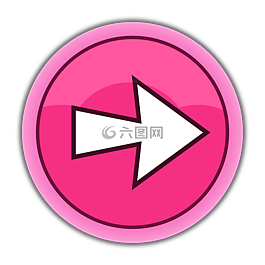 箭头,粉红色,权利