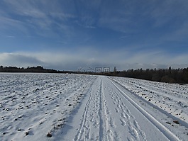雪,冬天,冰