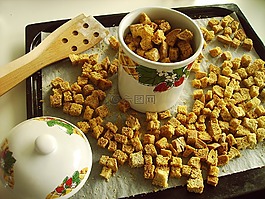 食品,crouton,健康