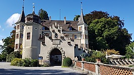 餐廳,城堡,公園