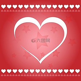 明信片,旗幟,心