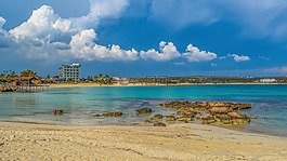 海灘,沙,海