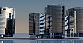 摩天大楼,建设,架构