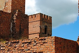 szymbark,波兰,废墟
