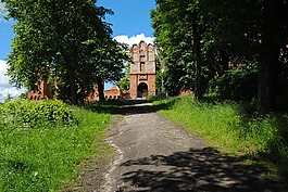 szymbark,波兰,废墟