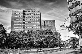 德國,建筑,城市