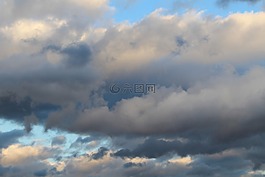 云,天空,藍(lán)色