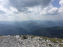 山,天空,自然