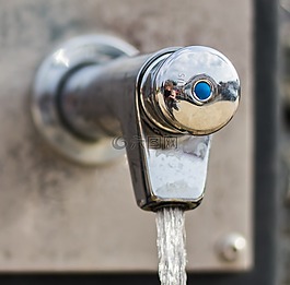 水龍頭,鐵,水