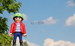 普雷摩比,天空,孩子