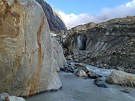 冰,高山,冰川
