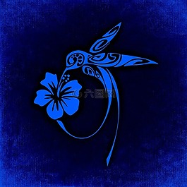 鳥,花,背景