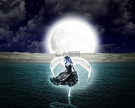 天使,女性,翼