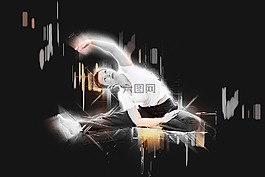 女子,瑜伽,演習