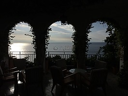 阿馬爾菲,拱門,餐廳