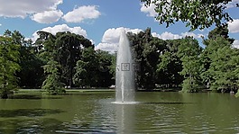 景觀,源,公園
