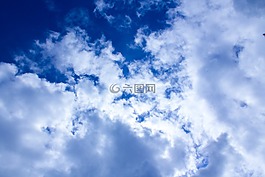 云,天空,藍(lán)色