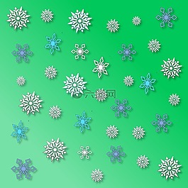 雪花,冬天,圣誕節(jié)