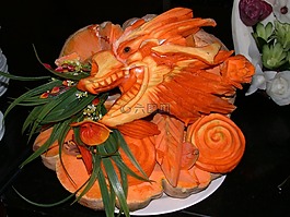 南瓜,德卡,雕刻