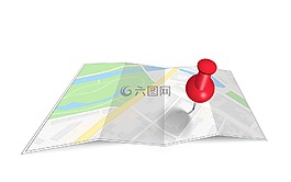 地圖,針,bug