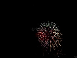 火箭,煙花,夜