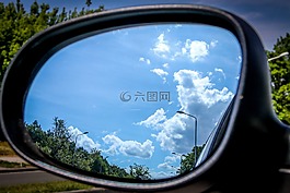 鏡像,反思,天空