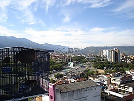 哥倫比亞,全景,山