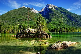 hintersee,拉姆紹,巴伐利亞
