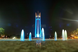 奎松城,夜,菲律賓