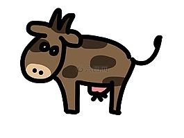 牛,牛肉,布朗
