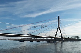 萊茵,河,景觀
