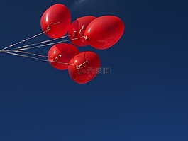 氣球,心,愛情