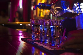龍舌蘭酒,酒吧,杯子